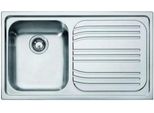 Franke Radar Rrx 611 Lavello Ad Incasso Rettangolare Acciaio Inox