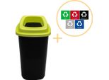 Pattumiera Plafor Sort 28L - Riciclaggio - Verde
