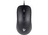 Vultech MOU-978 Mouse Ottico Ambidestro Usb 2.0 Con Filo 1200 Dpi Nero