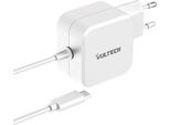 Vultech AU-67WTC Alimentatore Universale Type C Tecnologia Gan Bianco