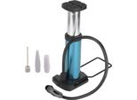 Pompa A Pedale Per Bicicletta Mini Portatile Ad Alta Pressione Gonfiatore Da Pavimento Pompa Per Pneumatici (Blu)
