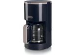 Ariete 1394 Macchina Caffè Filtro Breakfast, Macchina Per Caffè Americano, Capacità 12 Tazze, Finestra Livello Acqua, Indicatore Luminoso Di Accensione, Filtro E Portafiltro Lavabili, Dispositivo Antigoccia, Dark & Sahara Grey