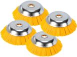 Clanmacy Spazzola Per Erbacce 4 Nylon 25,4X200Mm Attacco Decespugliatore Per Stihl Decespugliatore Decespugliatore 8 Pollici
