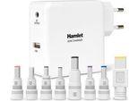 Hamlet Notebook Charger Alimentatore Universale Da 65W Per Notebook E Dispositivi Mobili