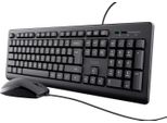 Trust 24646 Tastiera Mouse Incluso Usb Qwerty Italiano Nero