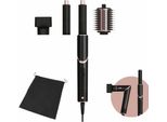 Shark Flexstyle HD424EU Styler E Asciugacapelli Set 3 In 1 Oro Rosa Nero