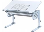 Dmora Scrivania Dfrazie 55X110X68H Cm Bianco, Materiale Piano In Legno Nobilitato Colore Piano Bianco