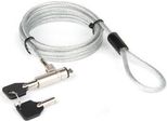 Hamlet XNBLOCK150KN Cavo Di Sicurezza Argento 1,5 M