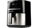 G3 Ferrari Friggisano 4.5 Singolo 4,5 L Indipendente 1500 W Friggitrice Ad Aria Calda Nero, Acciaio Inossidabile
