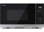 Sharp YCPS234AES Forno A Microonde Nero Solo Microonde Superficie Piana 23 L 900 W