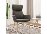 Vidaxl Poltrona Relax In Velluto Grigio Scuro - Poltrona Relax - Sedie Relax - Sedia - Poltrona