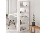 Vidaxl Libreria/Divisorio Bianco 60X30X167,5 Cm In Pino Massiccio - Libreria - Librerie - Libreria - Armadio Portaoggetti
