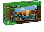 Lego Minecraft Mini-Biome - Set Di Decorazioni Fai-Da-Te - Puzzle 3D Con 5 Micro Figure - Set Di Gioco Creativo Per Costruire E Collezionare - Regalo Da Gamer Per Ragazzi, Ragazze E Adolescenti Dai 12 Anni In Su - 21589