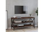 Vidaxl Mobile Tv In Rovere Fumé 100X40X50 Cm - Mobile Tv - Mobili Tv - Mobili Tv - Porta Tv