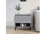 Vidaxl Tavolino Grigio Sonoma 50X46X50 Cm Materiale A Base Di Legno - Tavolino - Tavolini - Tavolino - Tavolo