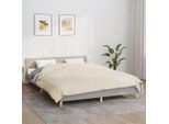Vidaxl Coperta Pesata Crema Chiaro 220X230 Cm 15 Kg Tessuto - Coperta Pesata - Coperta Pesata - Coperta Pesata - Coperta