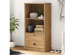 Vidaxl Libreria Vigo 60X35X114,5 Cm Pino Massiccio - Libreria - Librerie - Librerie - Librerie