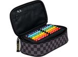 Satch Astuccio Per Matite Schlamperbox Dark Skate Nero Grigio