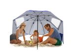 Ombrellone Parasole Protezione Uv Upf 50+ 210 Cm In Acciaio Con Funzione Inclinabile Ombrellone Da Spiaggia Ombrellone Da Balcone Ombrellone Da Giardino