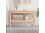 The Living Store Consolle 110X40X75 Cm In Legno Di Pino Massiccio