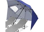 Ombrellone A Sbalzo Yakimz, Ombrellone, Ombrellone Da Patio Ø 210 Cm, Protezione Uv Fino A Upf 50+, Angolo Di Inclinazione Regolabile, Ombrellone Da Giardino, Ombrellone Hawaiano