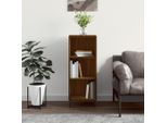 The Living Store Credenza Effetto Rovere Marrone 34,5X32,5X90 Cm Materiale In Legno