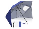 Ombrellone Jopassy Protezione Solare Protezione Uv Upf 50+ 210 Cm In Acciaio Con Funzione Inclinabile Ombrellone Da Spiaggia Ombrellone Da Balcone Ombrellone Da Giardino