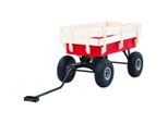 The Living Store Carrello Manuale 150 Kg Rosso