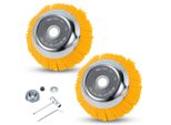 Spazzola Per Erbacce 2 Nylon 25,4X200Mm Attacco Per Decespugliatore Spazzola In Nylon Per Decespugliatore Stihl Decespugliatore
