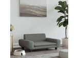 Letto Per Cani The Living Store In Velluto Grigio Scuro 70X45X33 Cm