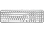 Logitech Mx Keys S Tastiera Rf Senza Fili + Bluetooth Qwerty Italiano Alluminio, Bianco