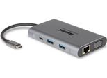 Hamlet HDKC-PD400V Replicatore Di Porte E Docking Station Per Laptop Cablato Usb 3.2 Gen 1 (3.1 Gen 1) Type-C Grigio