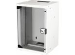 Equip Eco Mount 10' Cabinet - 09U - 300X300Mm - Grigio RAL7035 - Scaffale A Parete - 9U - Blocco Di Chiusura - 5,93 Kg - Grigio Chiaro (EWM-09-3030-G)