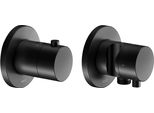 Keuco Passion Koll.1 Thst-Arm. Fs Valvola Deviatrice Rotonda, 2 Utenze, Nera C.