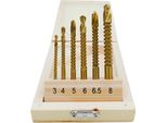 Set Di Punte 6 Pezzi Punte Per Metallo E Legno