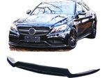 Labbro Del Paraurti Anteriore, Plastica Abs Resistente, Facile Installazione, Nero Lucido