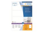 Herma Superprint - Etichette Per Cartelle - Bianco - 61 X 192 Mm - 400 Pezzi (100 Fogli X 4) (4284)