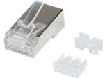 Logilink Professional MP0070 Connettore RJ45 Modulare Logilink Cat.6A, Schermato