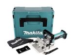 Makita Dpj 180 Zj Fresatrice Intestatrice A Batteria 18V In Valigetta Makpac - Senza Batterie, Senza Caricabatterie