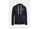 Under Armour Rival Fleece Fz Hoodie-Blk Uomo - Xs