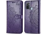 Oppo A53S/Oppo A53 Sleeve - Pelle Finta - Flip Cover Imoshion - Viola