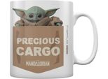 Star Wars: The Mandalorian - Tazza Da Caffè Precious Cargo BS2308 (Taglia Unica) (Bianco/Marrone)