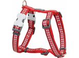 Pettorina Per Cani Red Dingo Red Bone Riflettente 37-61 Cm