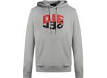 Felpa Con Cappuccio Diesel S-Girk Uomo Grigio L