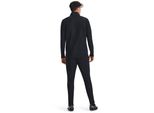 Under Armour Uomo Ua Tracksuit Challenger Tracksuit - 1379592, Colore:Nero, Tessile:S