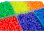 Set Di Perline Stirabili La Manuli - 10000 Perline In Colori Neon E Fosforescenti, Set Di Perline Creative Per Bambini Dai 6 Anni In Su, Set Completo