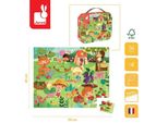 Janod Puzzle In Valigia Da Giardino 36 Pezzi