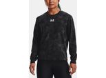 Under Armour Rival Terry Print Crew-Blk - L