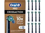Spazzolini Oral-B Pro Crossaction Nero 12 Pezzi Ffu