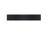 Vidaxl Tappeto Rettangolare Nero 70X400 Cm Bamboo